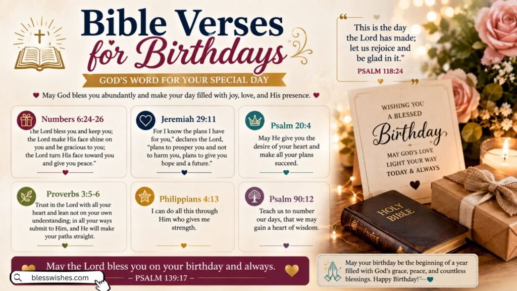 Bible Verses for Birthdays