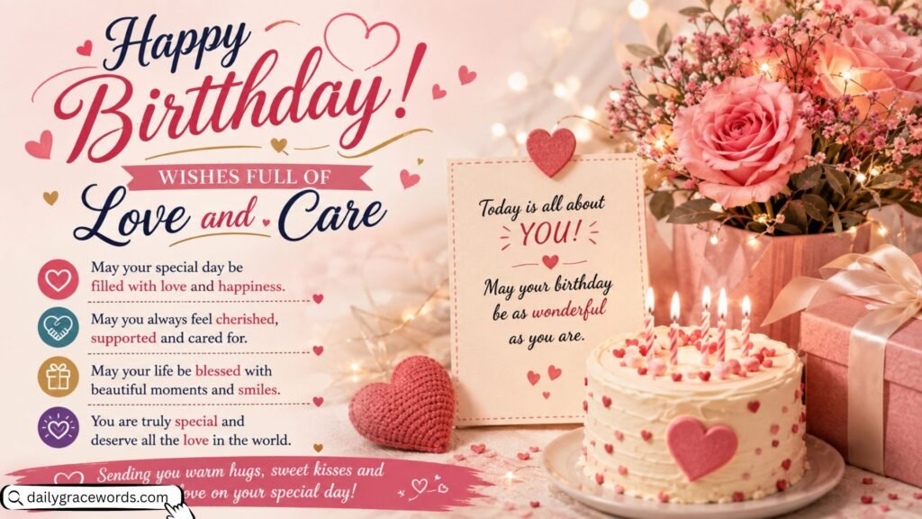 Birthday Wishes Full of Love and Care