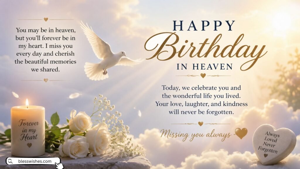 Birthday Wishes for Someone in Heaven