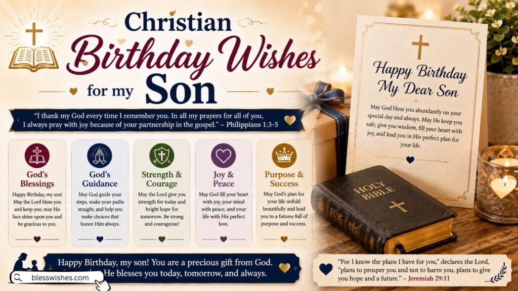 Christian Birthday Wishes for Son