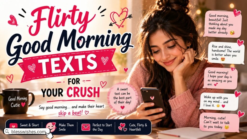 Flirty Good Morning Texts for Your Crush
