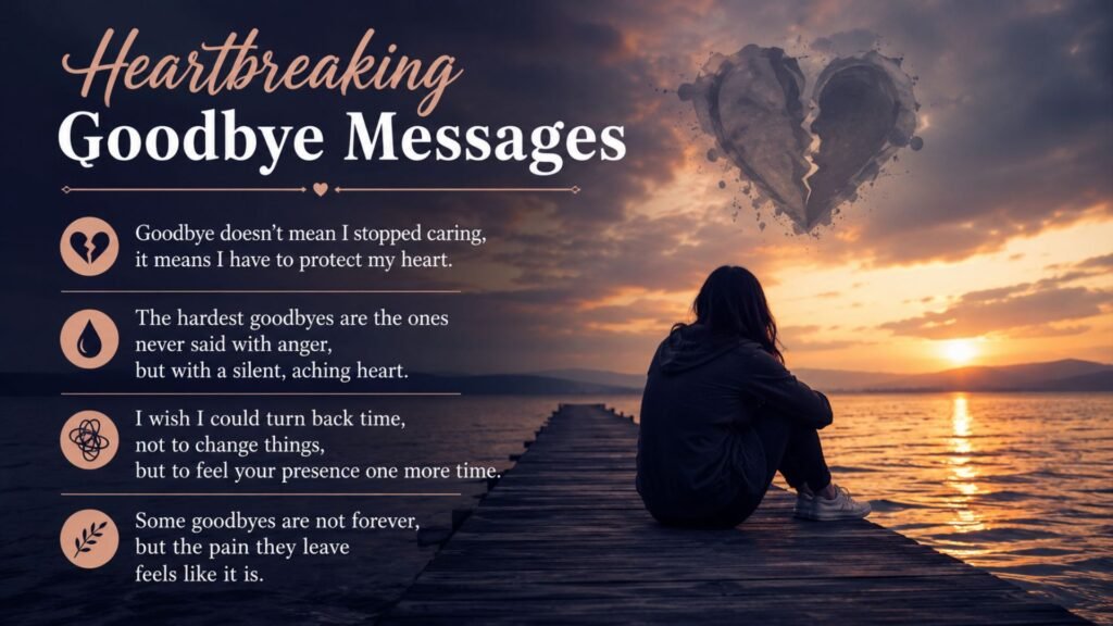 Heartbreaking Goodbye Messages