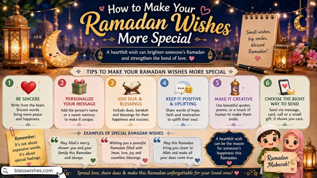 How to Make Your Ramadan Wishes More Special