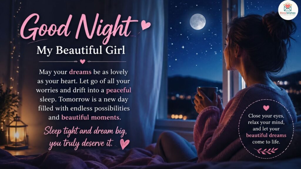 Inspirational Good Night Messages For Her Dreams