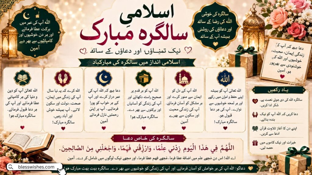 Islamic Birthday Wishes in Urdu