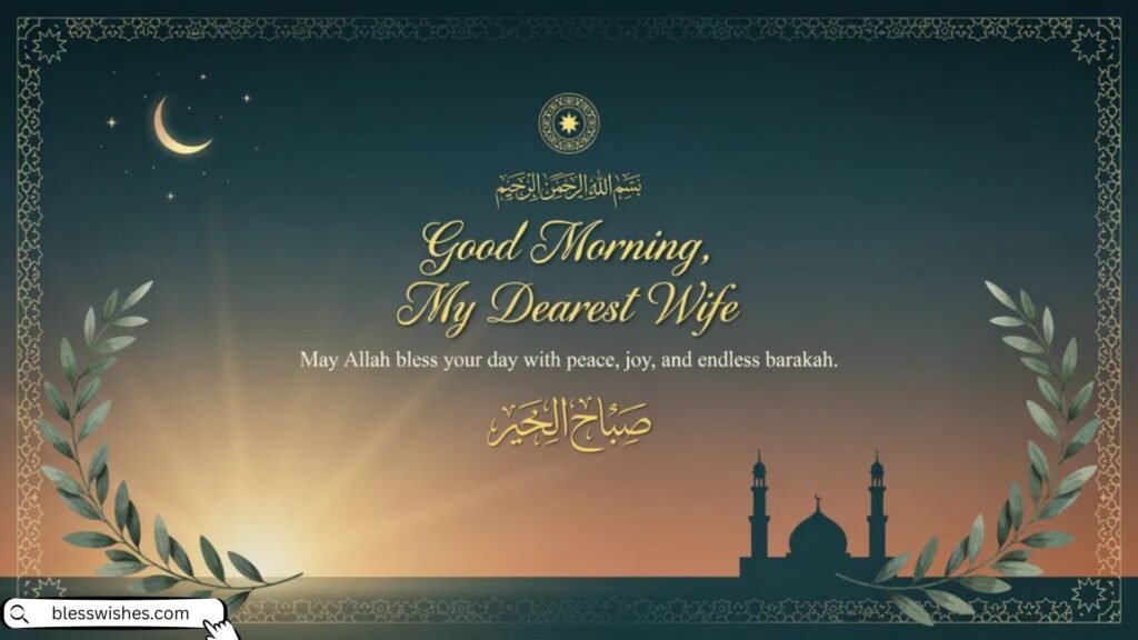 Islamic Good Morning Messages for Wife