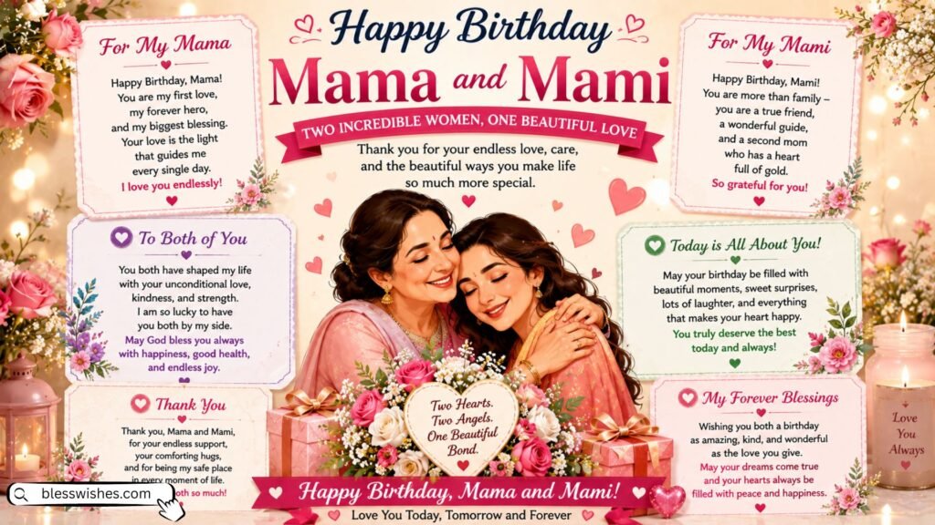 Loving Birthday Wishes for Mama and Mami