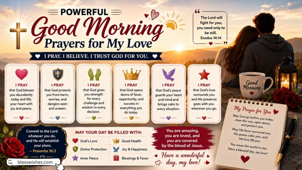 Powerful Good Morning Prayers for My Love