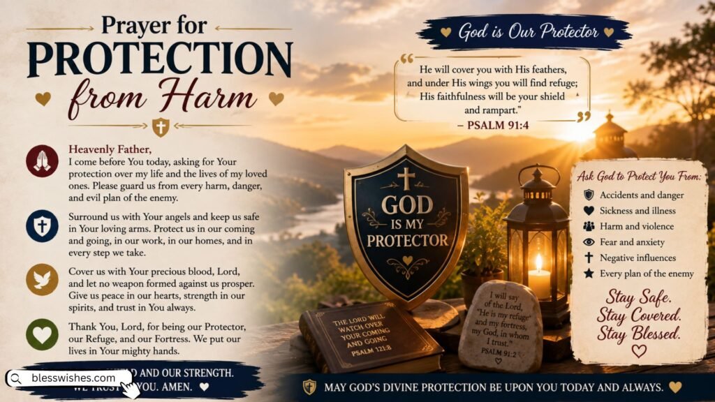 Prayer for protection from harm