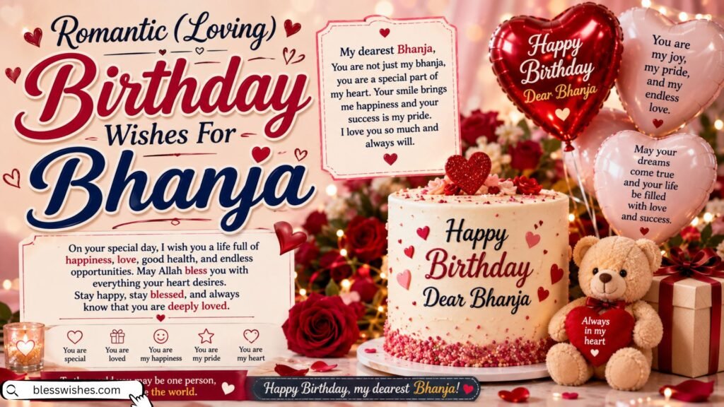 Romantic (Loving) Birthday Wishes For Bhanja