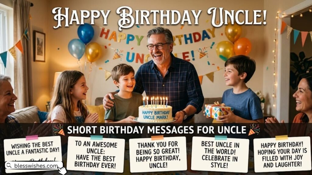 Short Birthday Messages for Uncle