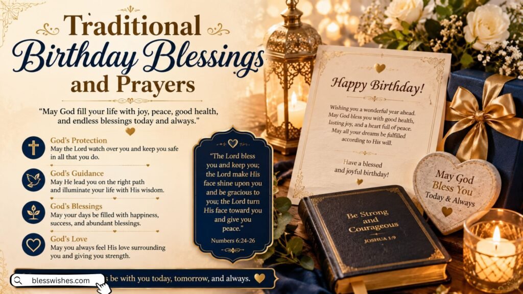 Traditional Birthday Blessings and Prayers