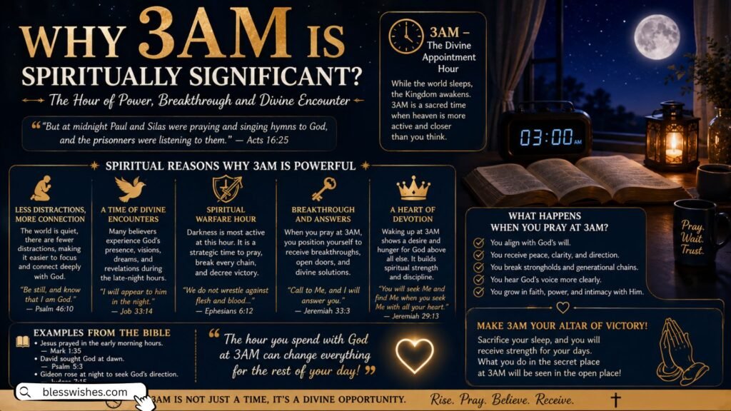 Why 3AM Is Spiritually Significant