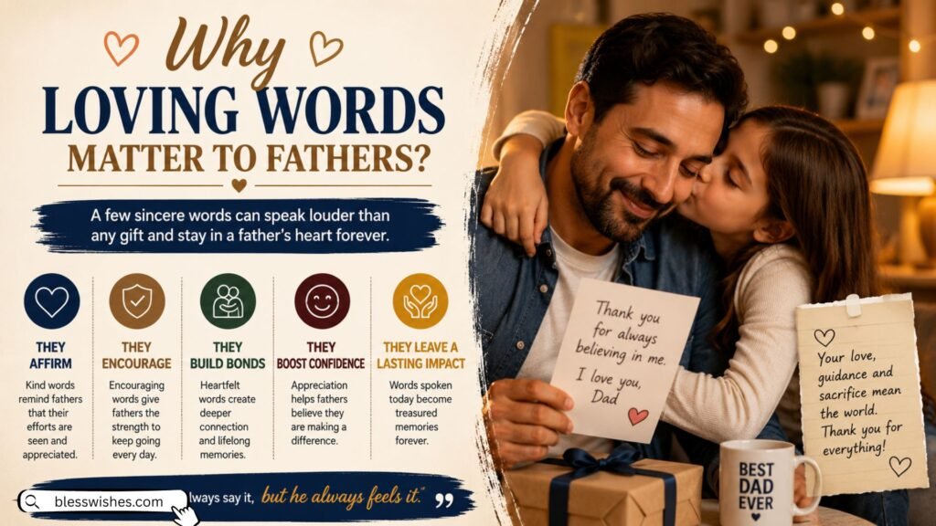 Why Loving Words Matter to Fathers