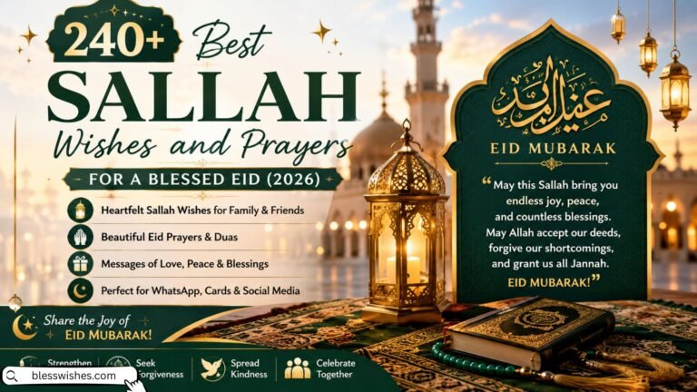 240+ Best Sallah Wishes and Prayers for a Blessed Eid (2026)