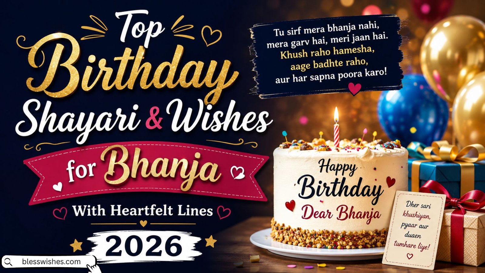Top Birthday Shayari & Wishes for Bhanja With Heartfelt Lines 2026